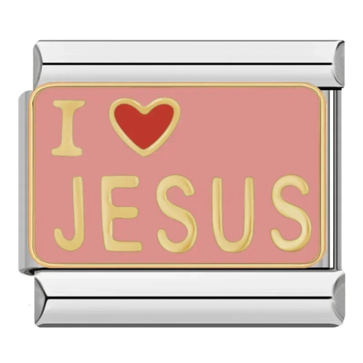 I <3 Jesus Charm