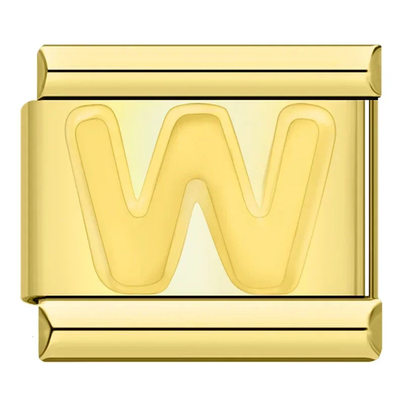 Gold Initial Charm