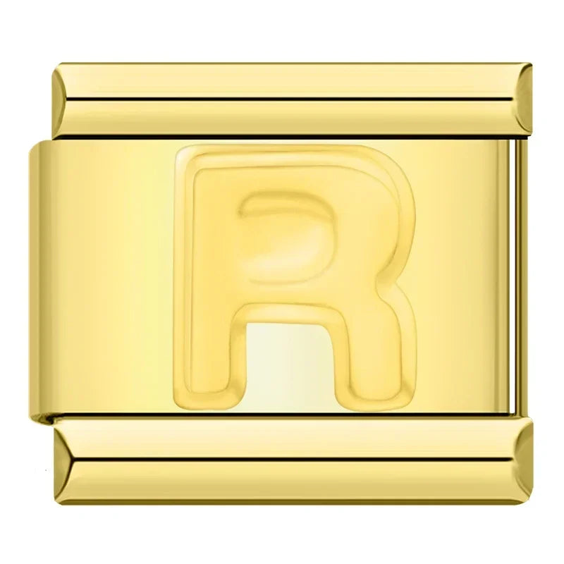 Gold Initial Charm