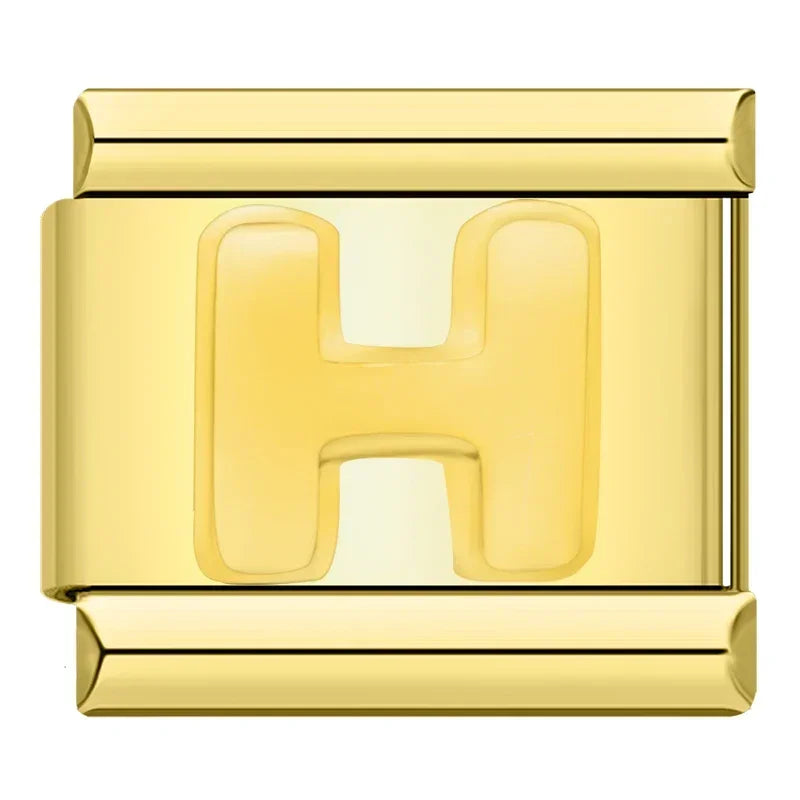 Gold Initial Charm