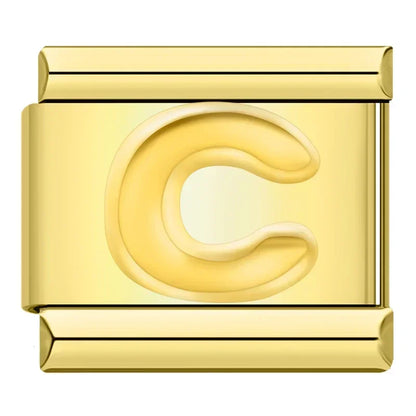 Gold Initial Charm