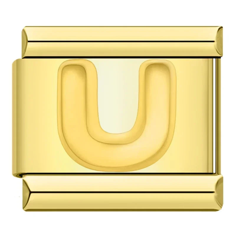 Gold Initial Charm