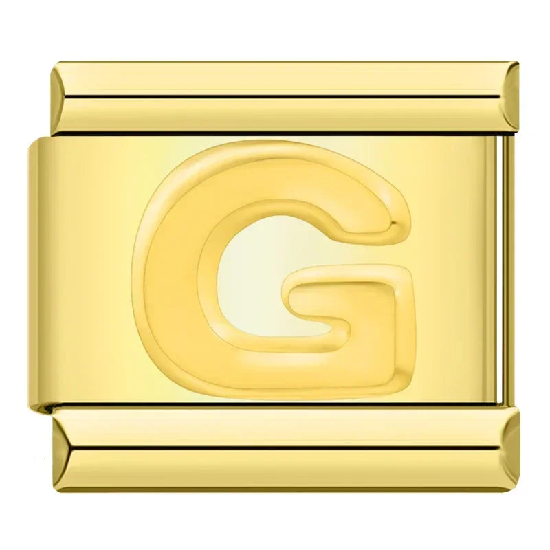 Gold Initial Charm