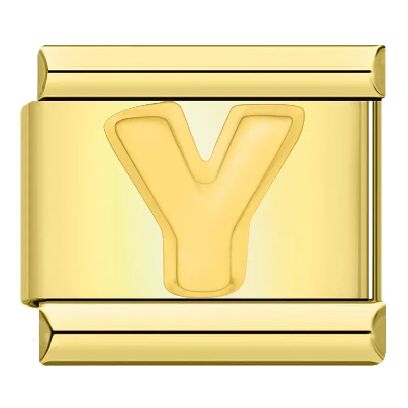 Gold Initial Charm