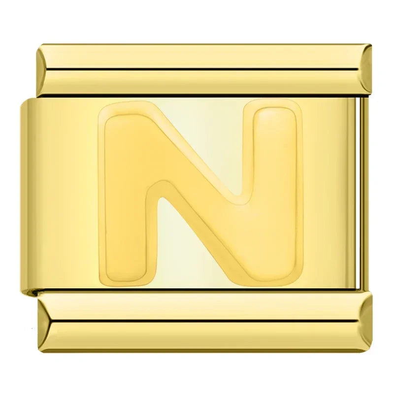 Gold Initial Charm