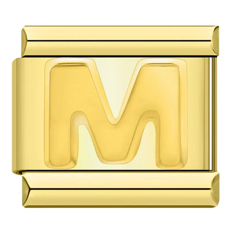 Gold Initial Charm
