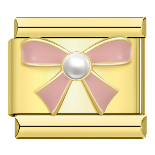 Golden Bow Charm