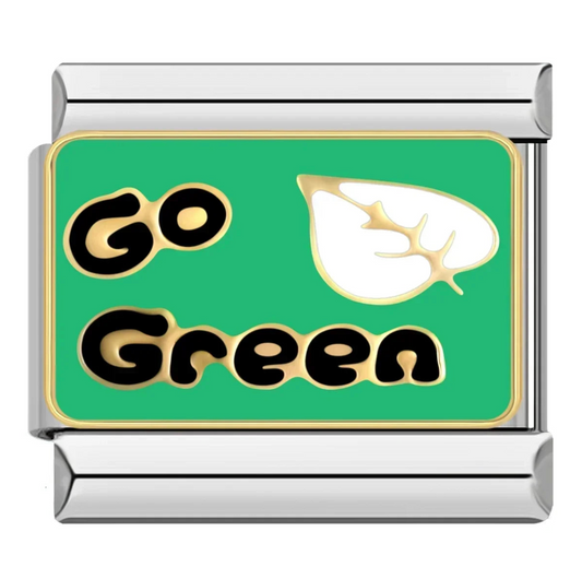 Go Green Charm