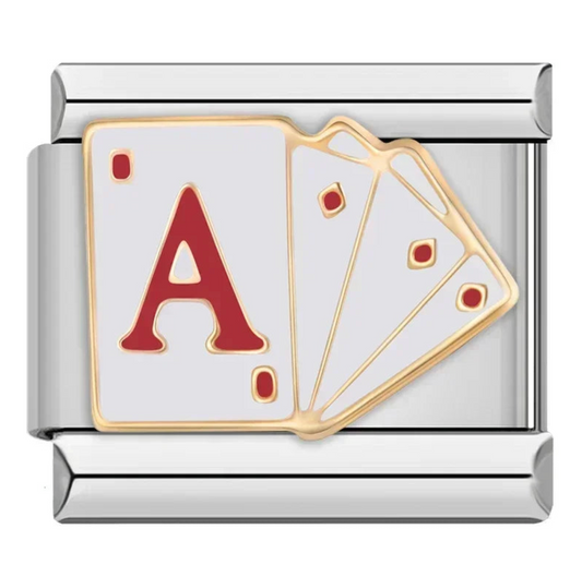 House Full Of Aces Charm