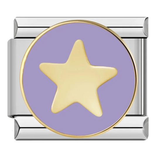 Purple Star Charm
