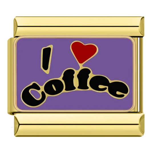 I <3 Coffee Charm