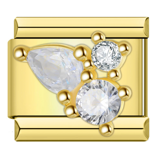 Diamond Trio Charm