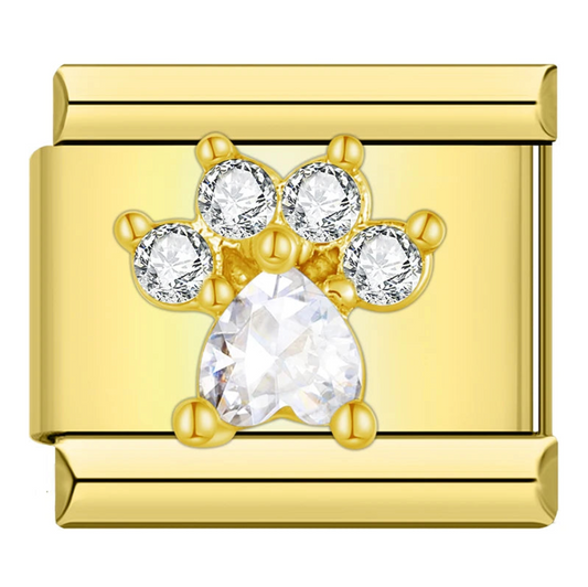 Diamond Paws Charm