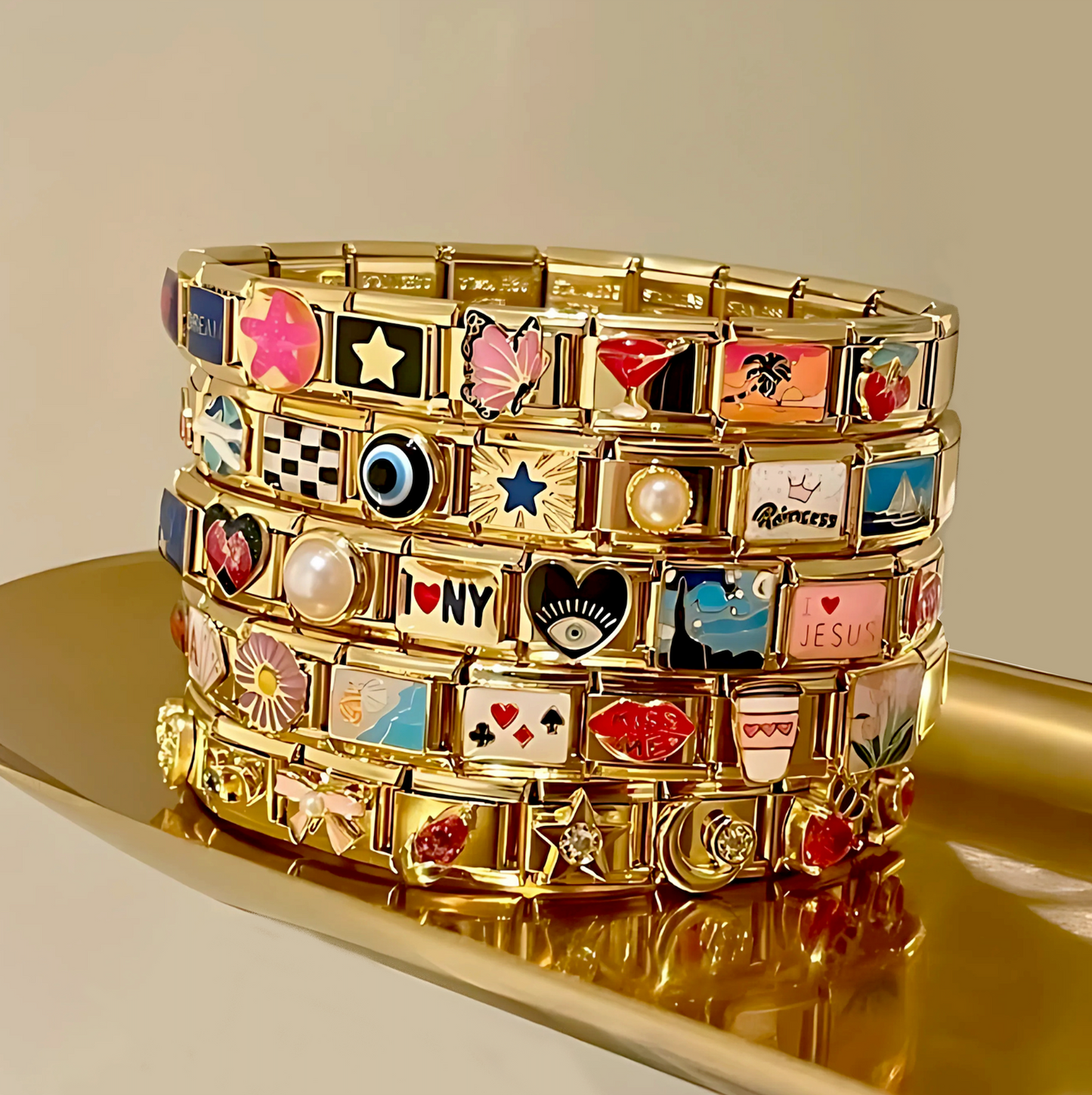 Italian Charm Bracelet