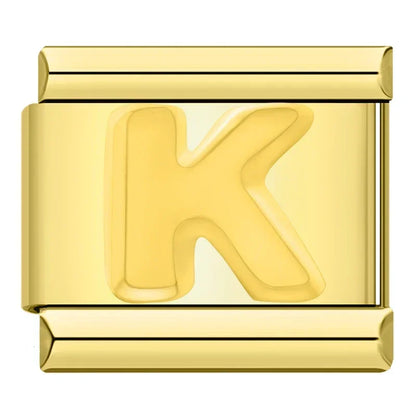 Gold Initial Charm